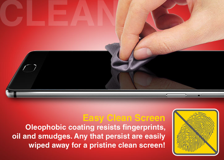 Olixar Full Cover OnePlus 3 Glass Screen Protector - Black