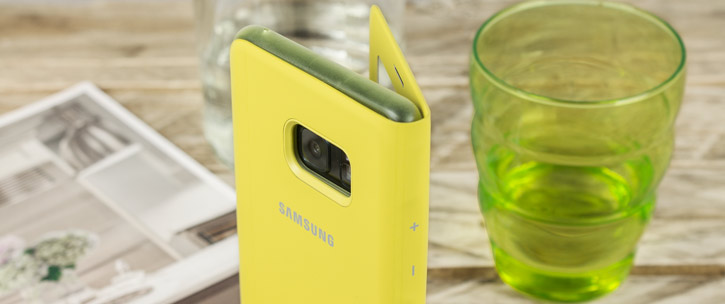 Official Samsung S-View Galaxy Note 7 Stand Case - Yellow
