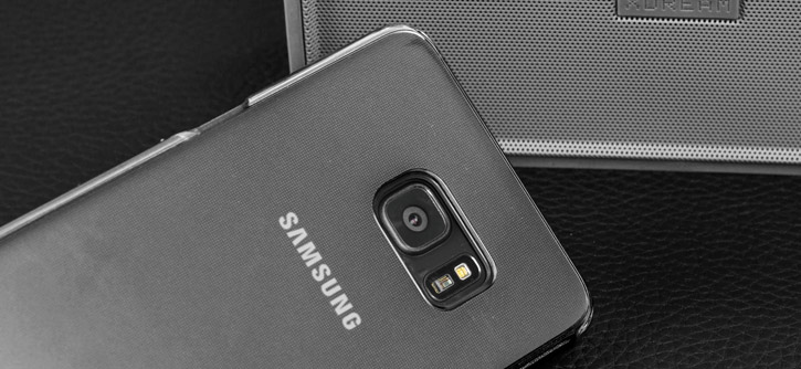 Clear View Cover Samsung Galaxy Note 7 officielle – Noire vue sur appareil photo