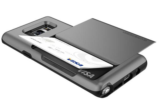 VRS Design Damda Glide Samsung Galaxy Note 7 Case - Dark Silver