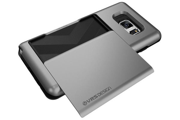 VRS Design Damda Glide Samsung Galaxy Note 7 Case - Dark Silver