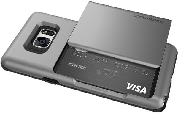 VRS Design Damda Glide Samsung Galaxy Note 7 Case - Dark Silver