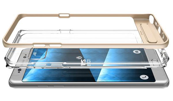 Coque LG V20 VRS Design Crystal Bumper – Argent Sombre