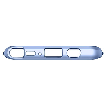 Coque Samsung Galaxy Note 7 Spigen Neo Hybrid – Bleu Corail vue sur ports