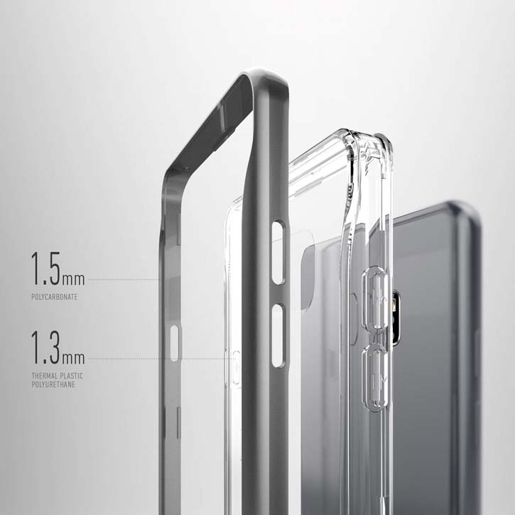 Caseology Skyfall Series Samsung Galaxy Note 7 Case - Black / Clear