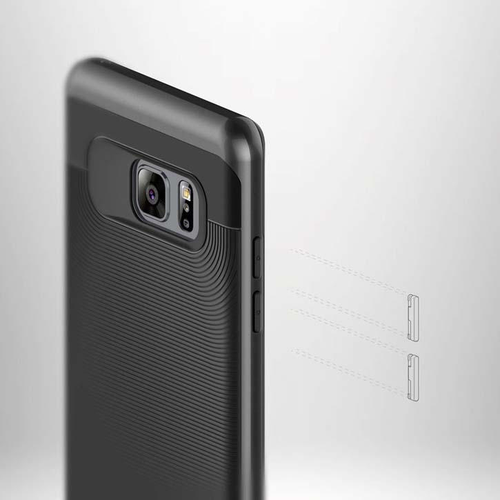 Caseology Wavelength Series Samsung Galaxy Note 7 Case - Black