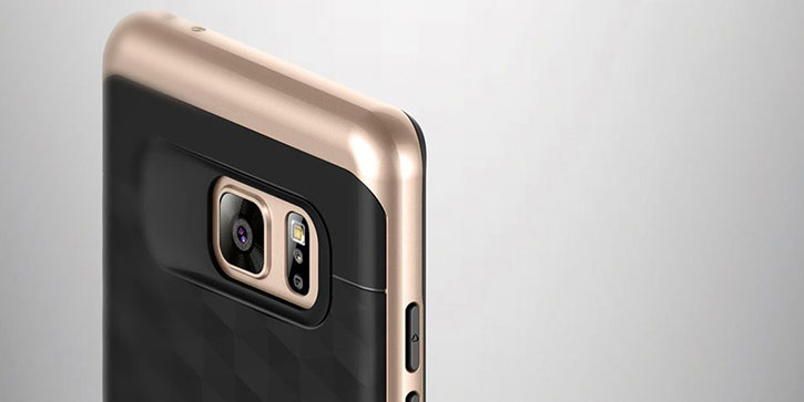 Caseology Parallax Series Samsung Galaxy Note 7 Case - Black / Gold