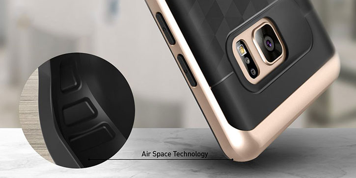 Caseology Parallax Series Samsung Galaxy Note 7 Case - Black / Gold