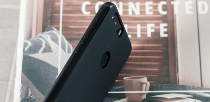 Olixar FlexiShield Huawei Honor 8 Gel Case - Solid Black