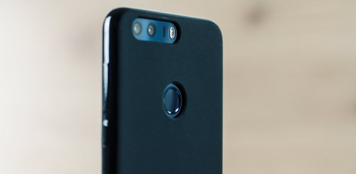 Olixar FlexiShield Huawei Honor 8 Gel Case - Solid Black