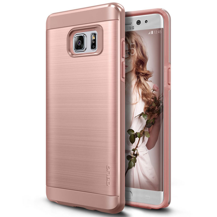 Obliq Slim Meta Samsung Galaxy Note 7 Case - Rose Gold