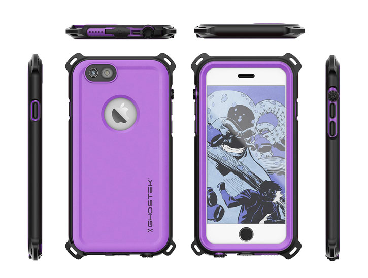 Ghostek Nautical Series iPhone 6S / 6 Waterproof Case - Purple