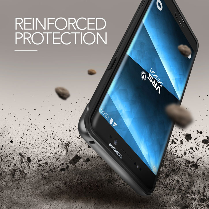 VRS Design Duo Guard Samsung Galaxy Note 7 Skal - Mörksilver