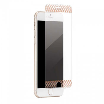 Protector cristal templado para iPhone 7 Gilded Glass - Oro rosa 