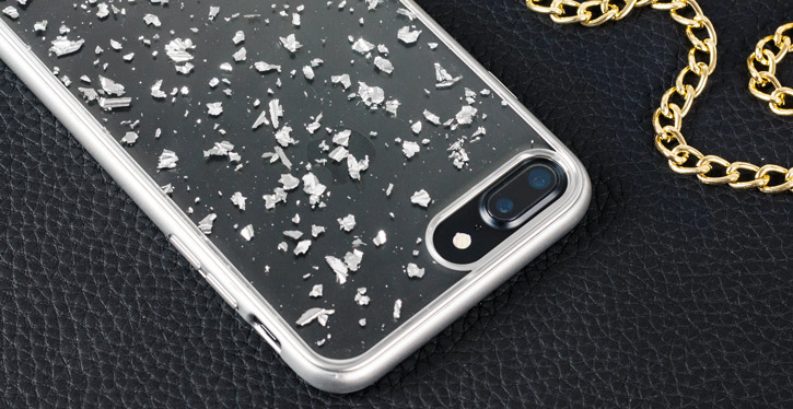 Prodigee Scene Treasure iPhone 7 Plus Case - Silver Sparkle