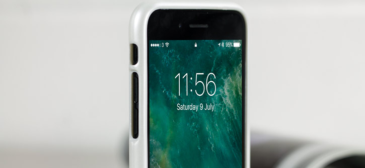 Mercury iJelly iPhone 7 Gel Case - Silver