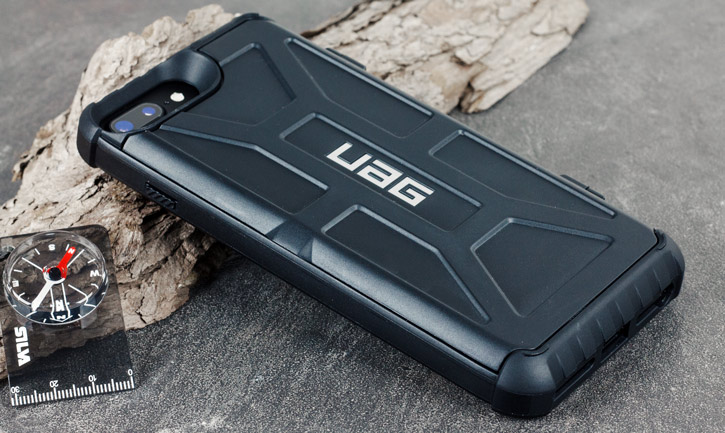 UAG Trooper iPhone 7 Plus Protective Wallet Case - Black
