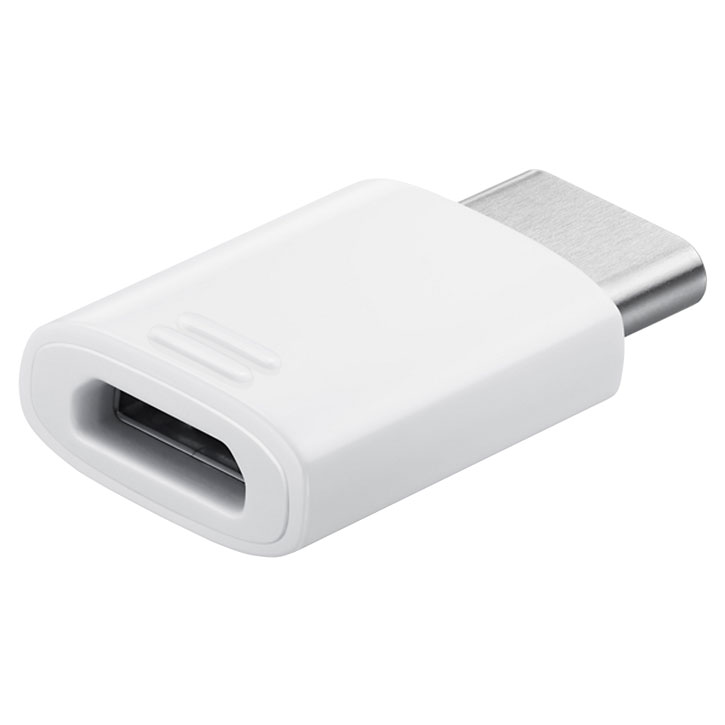 wenselijk politicus team Official Samsung Galaxy S9 Plus Micro USB to USB-C Adapter - White