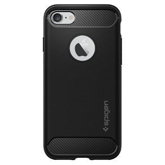 Spigen Rugged Armor iPhone 8 / 7 Case - Black