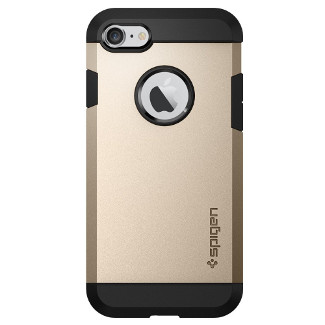 Spigen Tough Armor iPhone 7 Case - Champagne Gold