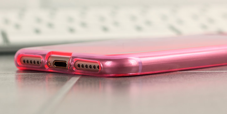 FlexiShield iPhone 7 Gel Case - Pink