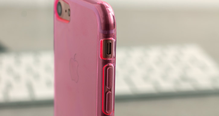 FlexiShield iPhone 7 Gel Case - Pink
