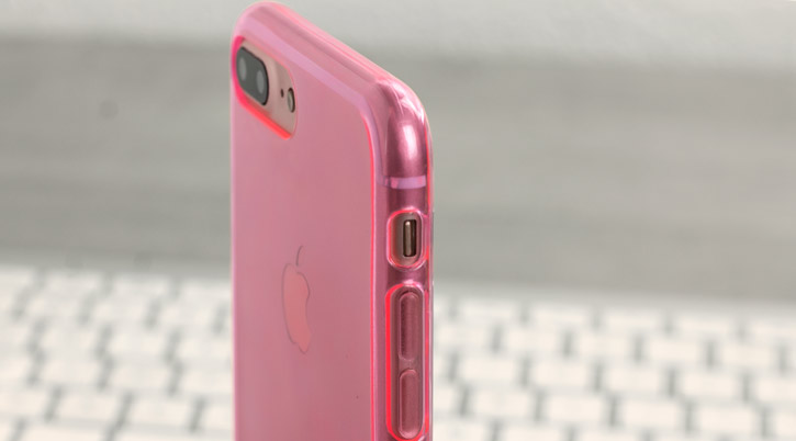 FlexiShield iPhone 7 Plus Gel Case - Pink