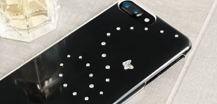 Coques iPhone 7 Plus Bling My Thing Papillon - Cristal vue sur appareil photo