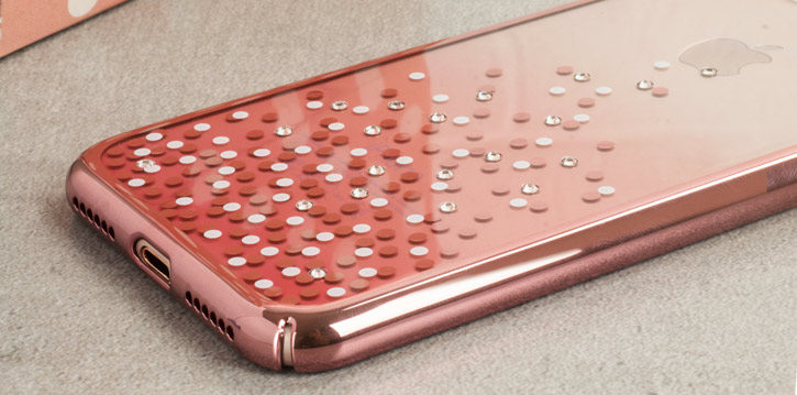 Unique Polka 360 Case iPhone 8 Case - Rose Gold