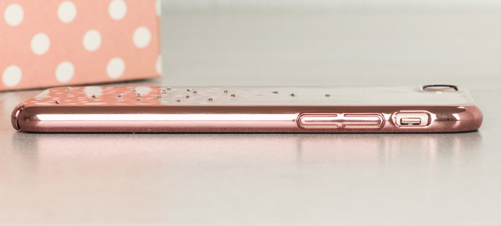 Unique Polka 360 Case iPhone 8 Case - Rose Gold