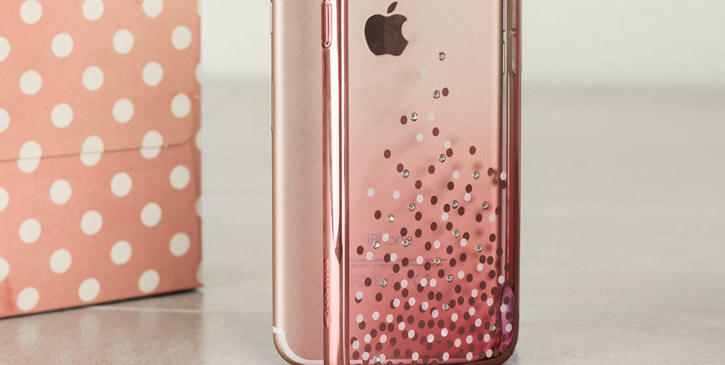 Unique Polka 360 Case iPhone 8 Case - Rose Gold