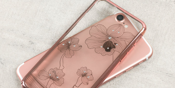 Crystal Flora 360 iPhone 7 Case - Rose Gold