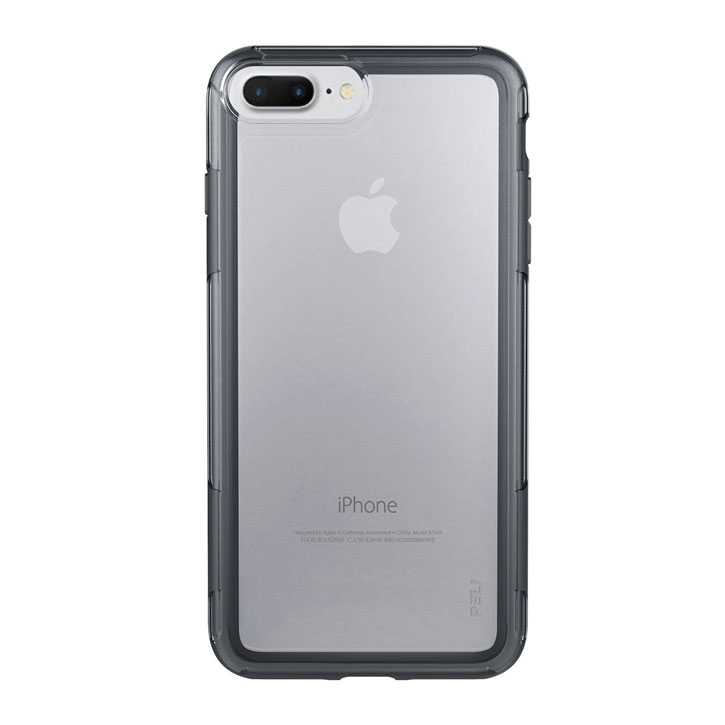 Peli Adventurer Iphone 7 Plus Tough Case Clear Dark Grey 
