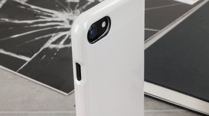 Incipio Edge Chrome iPhone 7 Case - White Opal / Chrome Rose Gold