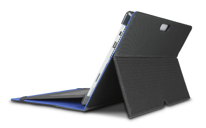 Maroo Microsoft Surface Pro 4 / 3 Tactial Folio Case - Black / Blue