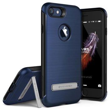 VRS Design Duo Guard iPhone 8 / 7 Case - Deep Blue