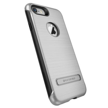 VRS Design Duo Guard iPhone 8 / 7 Case - Satin Silver