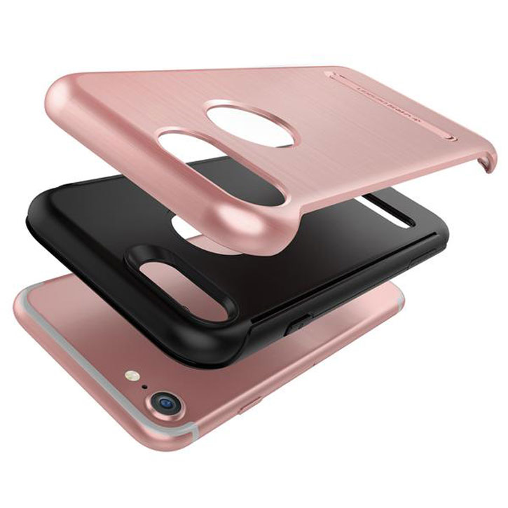 VRS Design Duo Guard iPhone 8 / 7 Case - Rose Gold