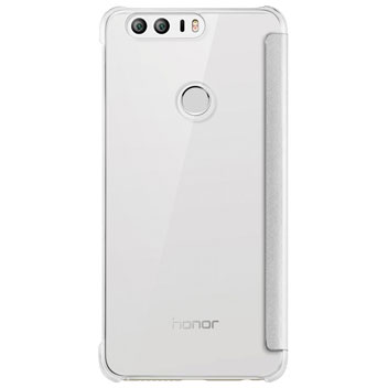 Official Huawei Honor 8 View Flip Case - White