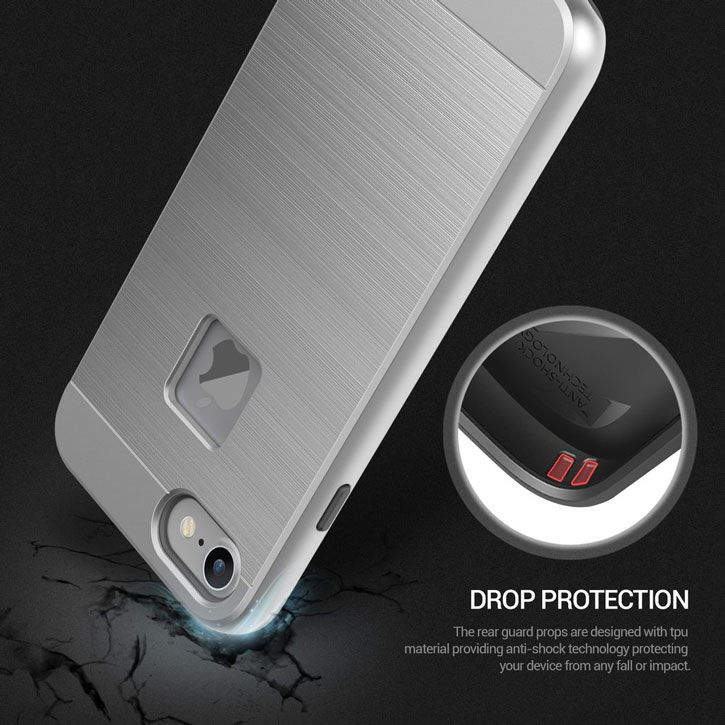 Obliq Slim Meta iPhone 7 Case - Silver Titanium