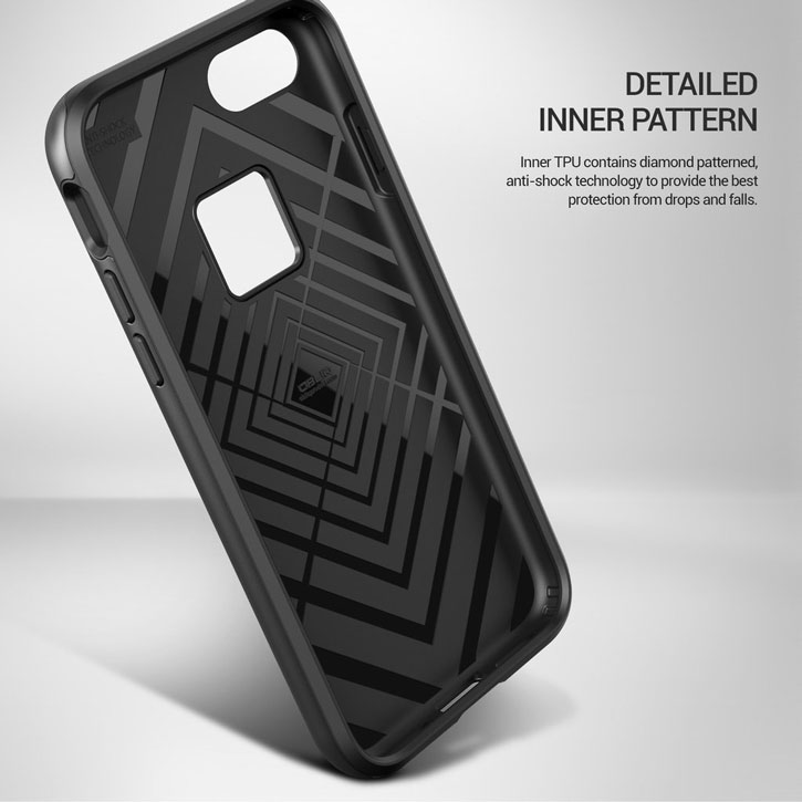 Obliq Slim Meta iPhone 7 Case - Black Titanium
