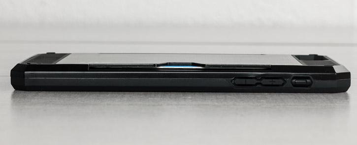 Zizo Metallic Hybrid Card Slot iPhone 7 Plus Case - Black