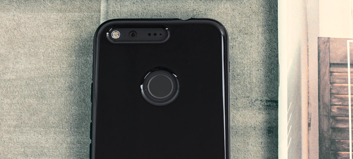 Olixar FlexiShield Google Pixel XL Gel Case - Solid Black