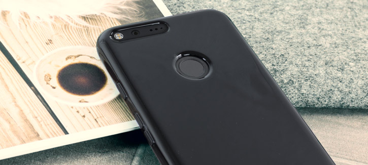 Olixar FlexiShield Google Pixel XL Gel Case - Solid Black
