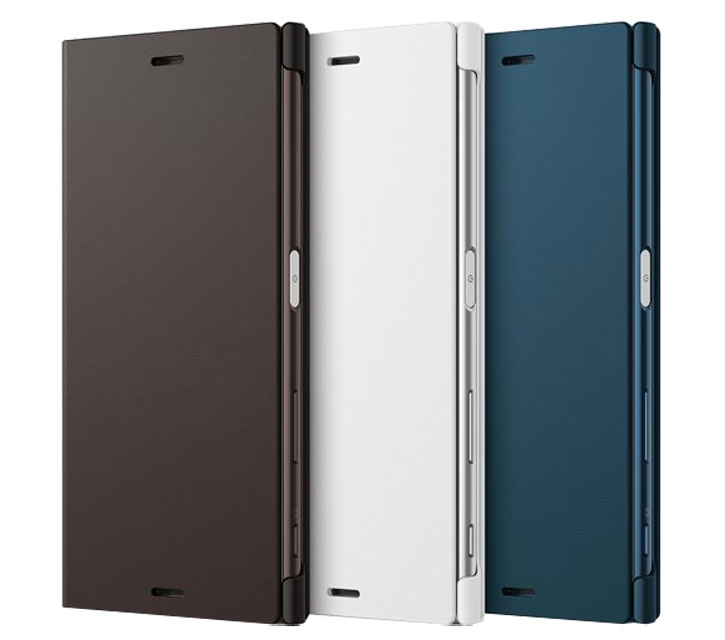 Official Sony xperia XZ Style Cover Stand Case - Blue