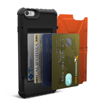 UAG Trooper iPhone 6S Plus / 6 Plus Protective Wallet Case - Orange
