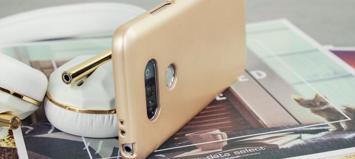 Mercury Goospery iJelly LG G5 Gel Case - Metallic Gold