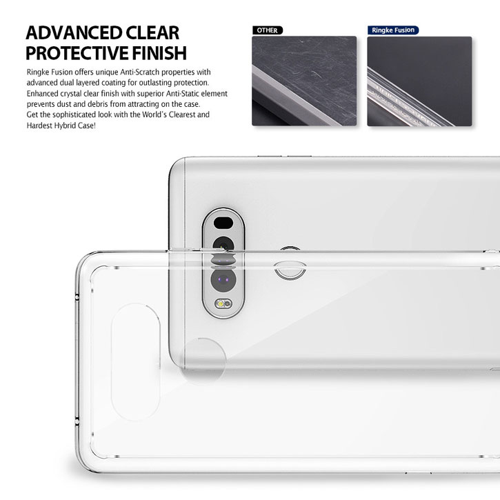 Rearth Ringke Fusion LG V20 Case - Clear