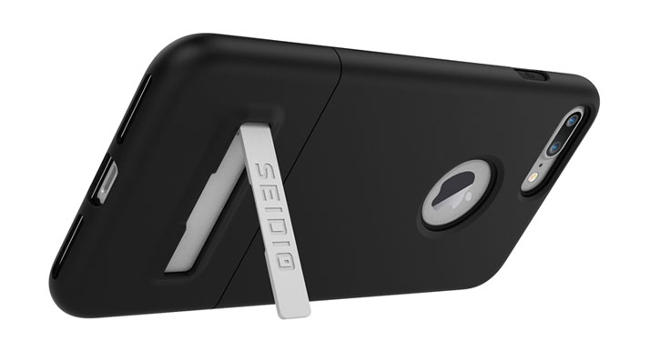 Seidio SURFACE IPhone 7 Plus Case & Metal Kickstand - Black