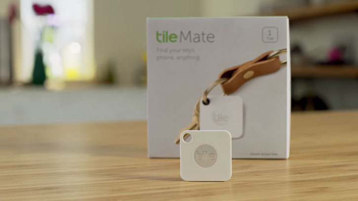 Tile Mate Bluetooth Tracker Device - White